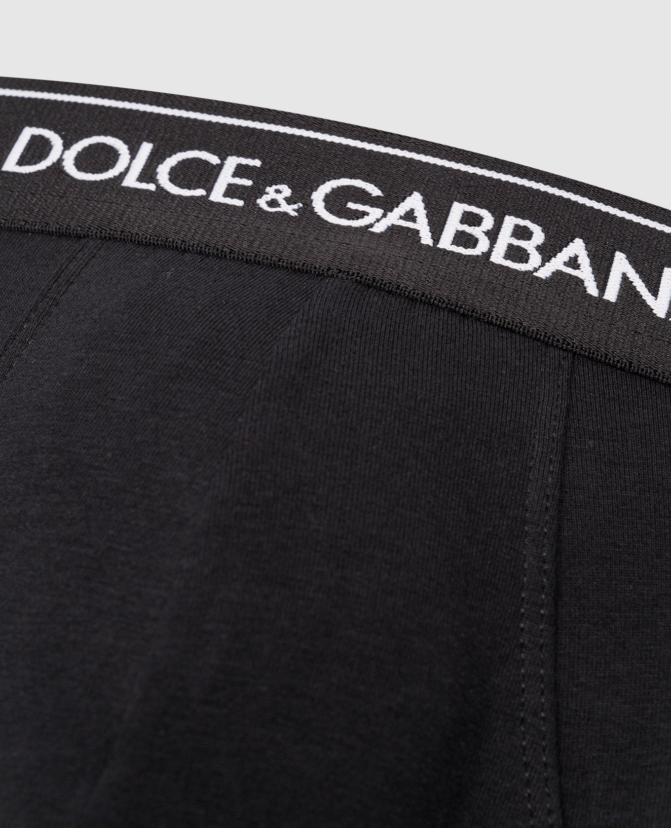 

Set of black briefs with logo Dolce&Gabbana