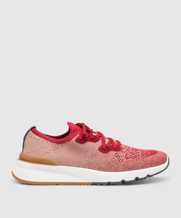 Brunello Cucinelli｜SNEAKERS (MZUKISO250 CBA35) Brunello Cucinelli textile and Rubber Sneakers MZUKISO250