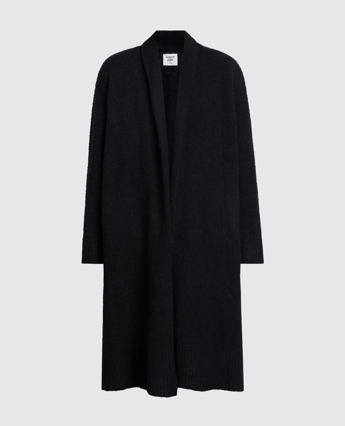 Black cardigan twinset actitude
