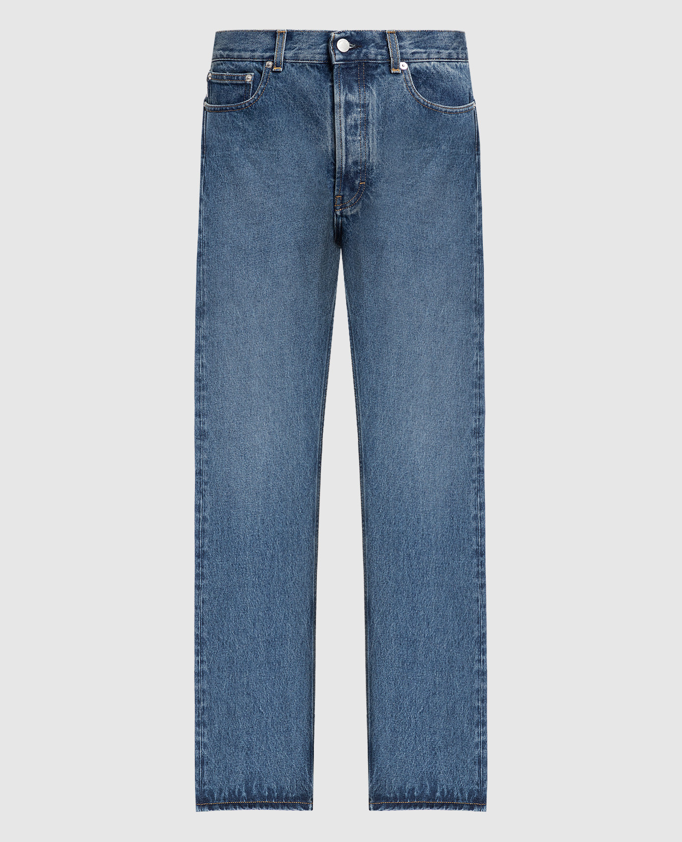 

Blue jeans with a distressed effect AMBUSH