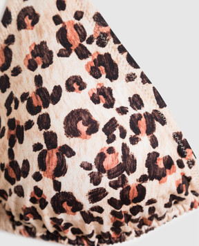 Vilebrequin Beige bodice from Flox swimsuit in a print LOXU3H05