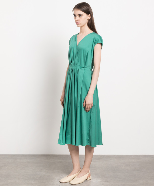 Max Mara Weekend - Green pleated midi dress VERTICE - shop with Portugal  delivery at Symbol