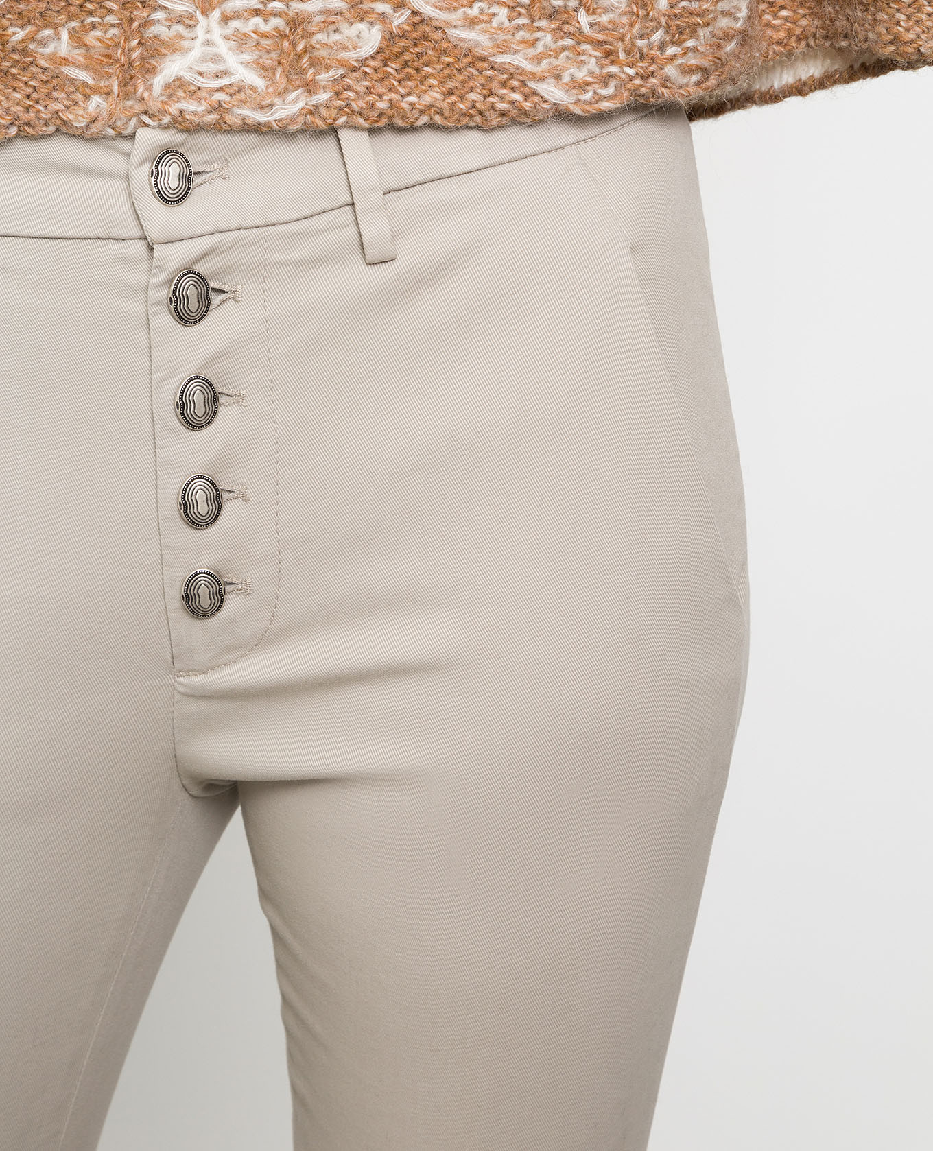 Light gray trousers Dondup 5