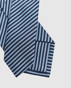 Stefano Ricci Children's silk tie with a striped pattern YCH30102