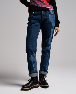 Missoni Blue jeans in a pattern DS23WI04BW00NS