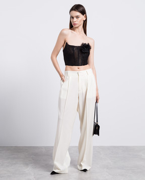 Giuseppe Di Morabito Milano White pants made of wool PF23073PA229