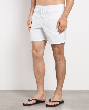 Vilebrequin Moorea White Swim Shorts MOOC1A00