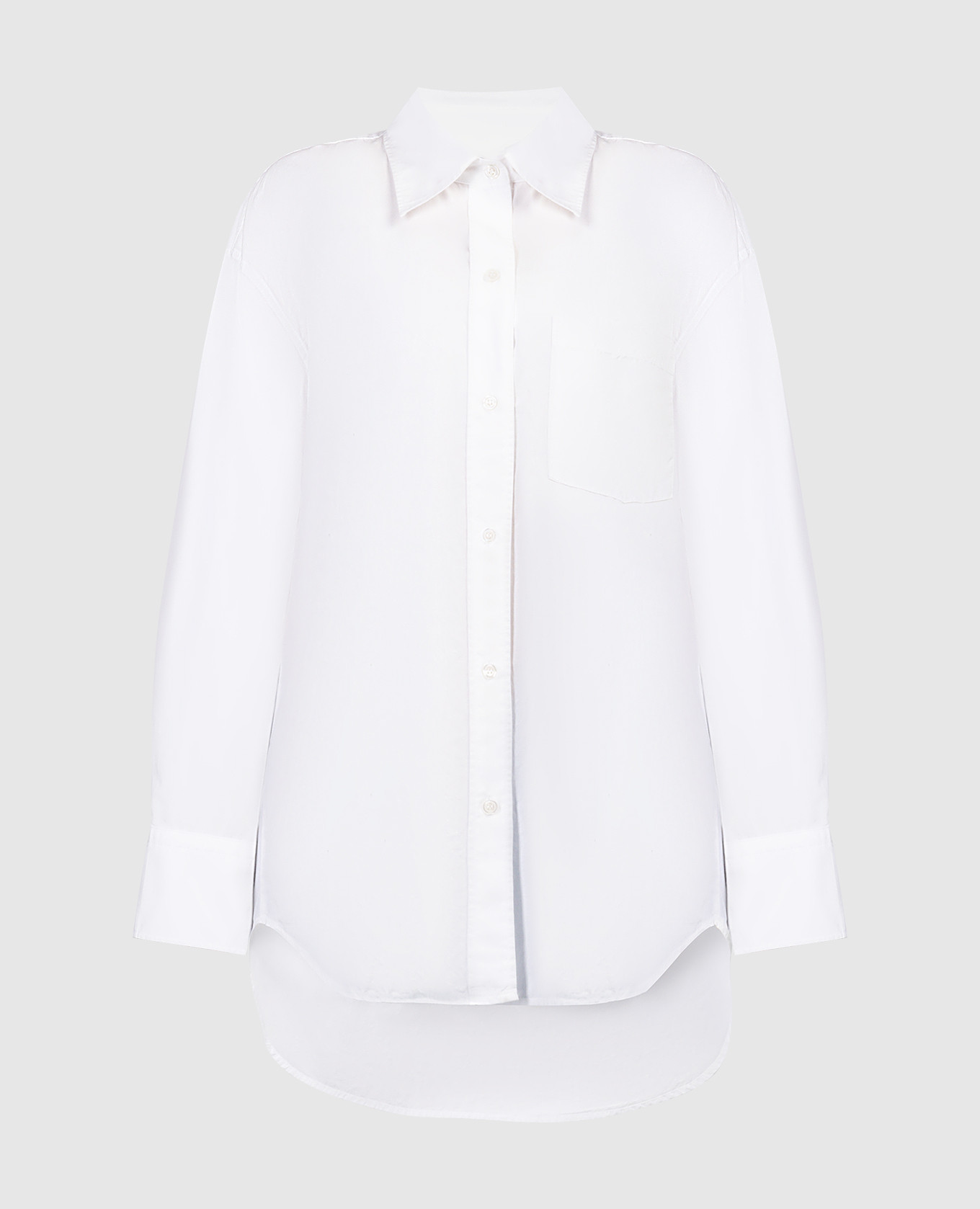 

White KAYLA blouse with an asymmetric bottom CITIZENS OF HUMANITY