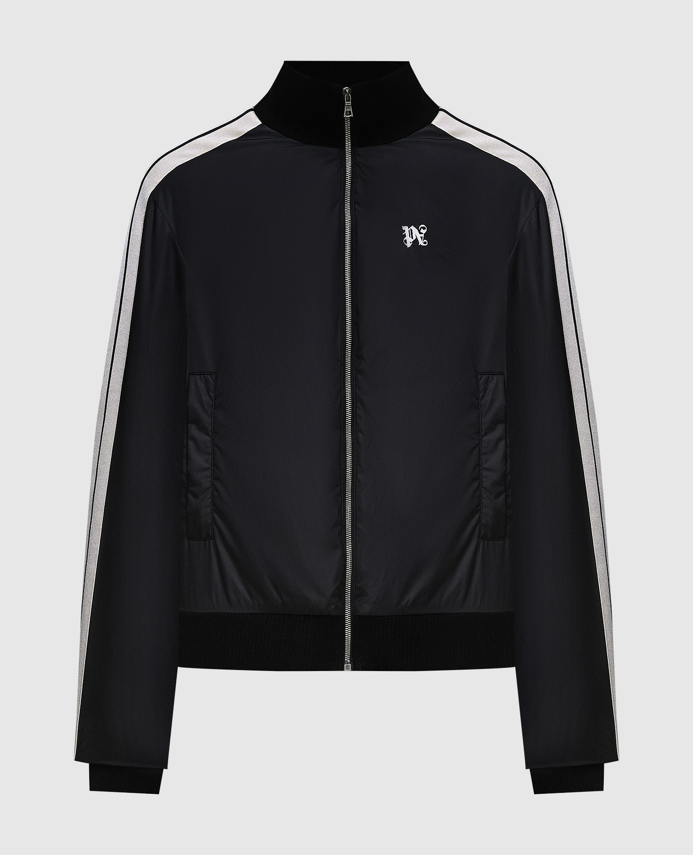 

Black jacket with monogram Palm Angels