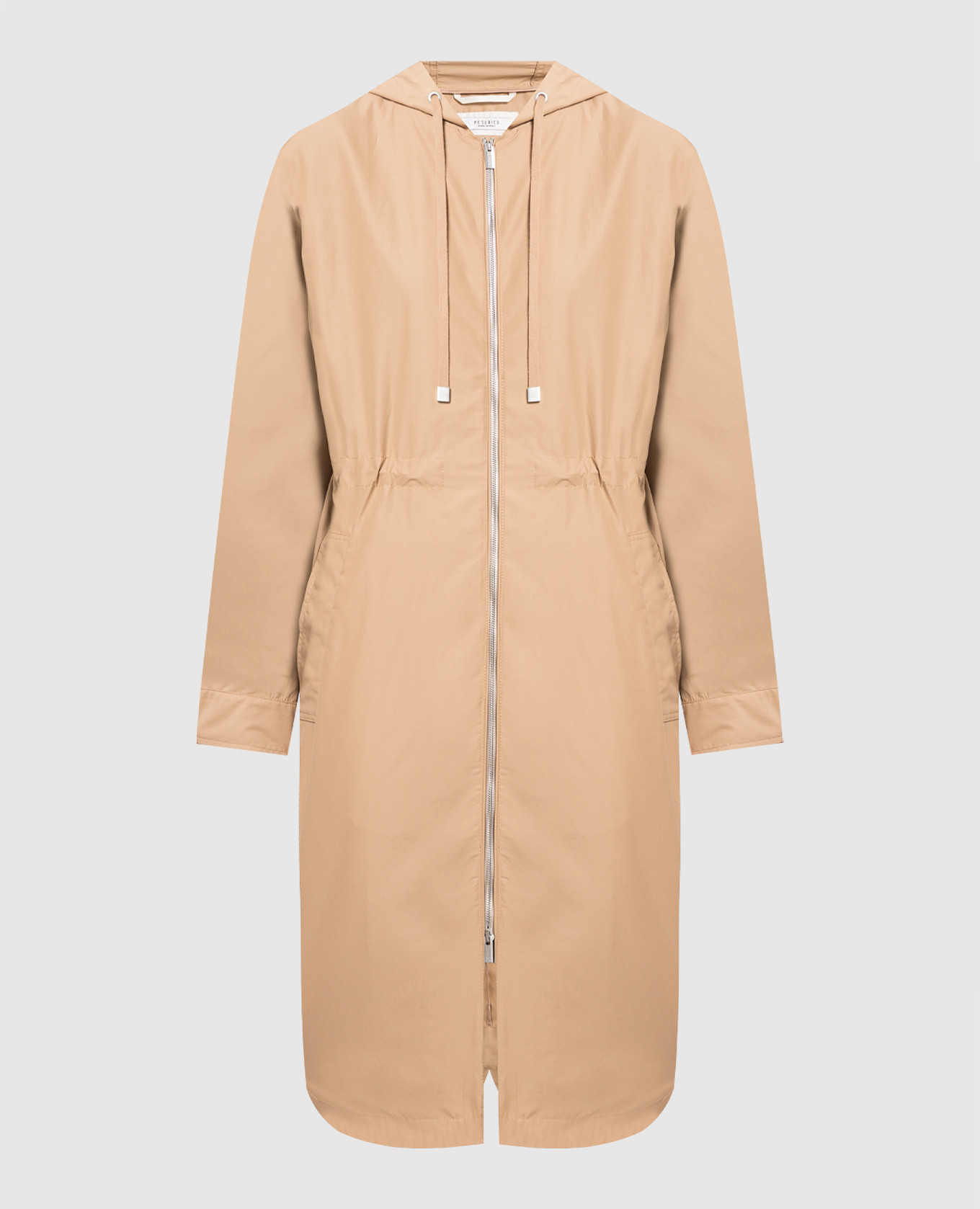 

Brown cloak with monil chain Peserico