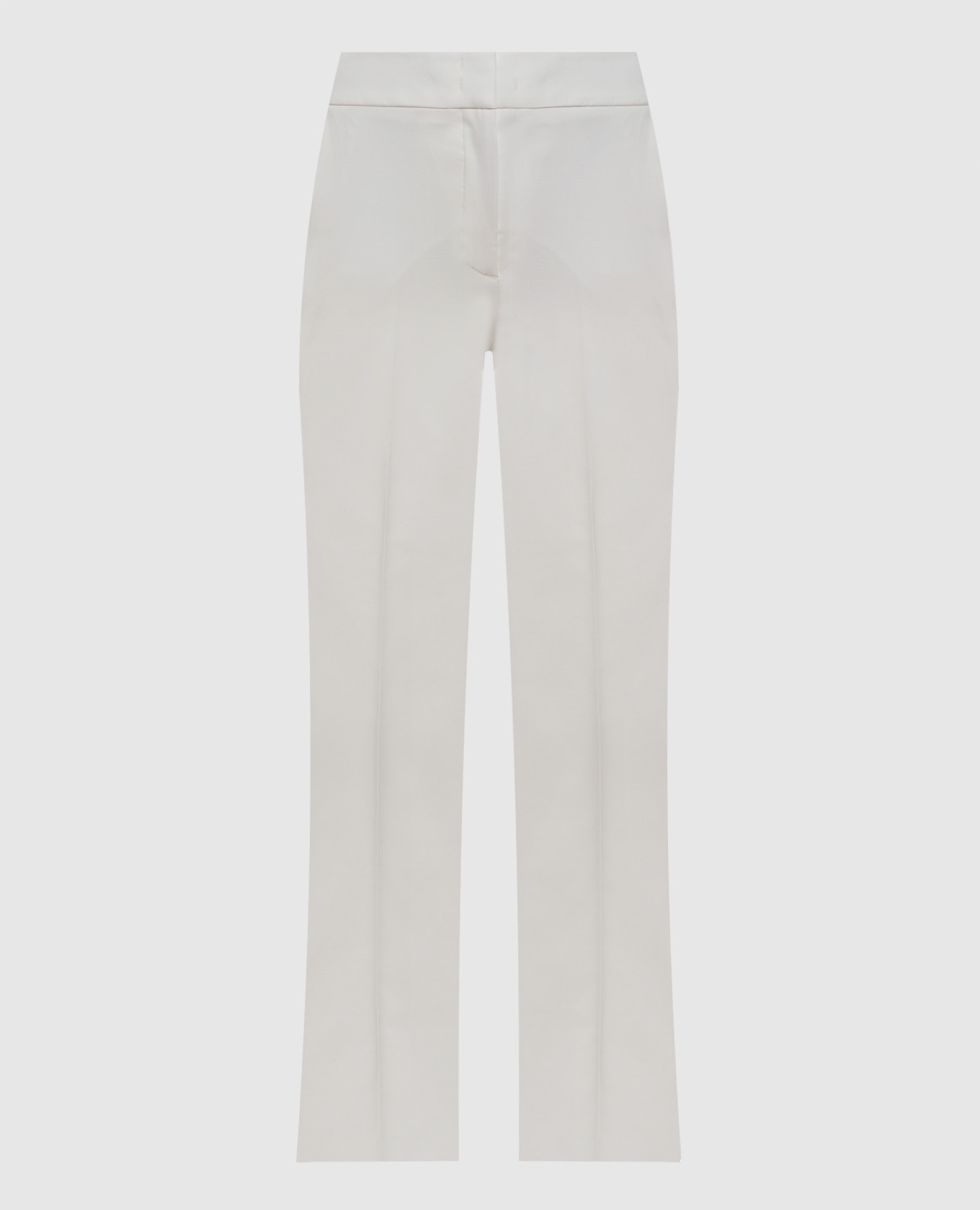 

White pants with logo Peserico