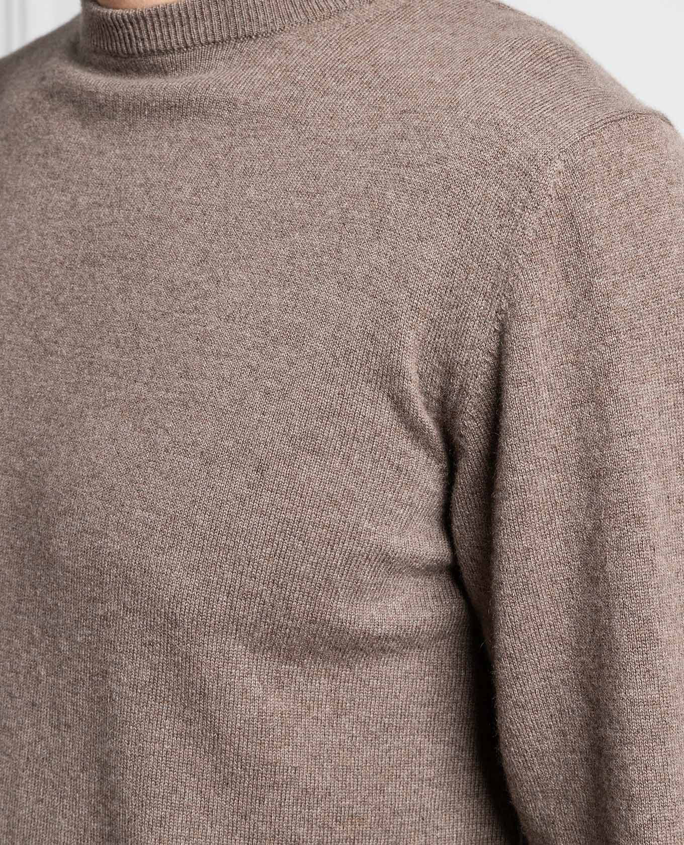 Brown cashmere jumper Cashmere&Whiskey 5