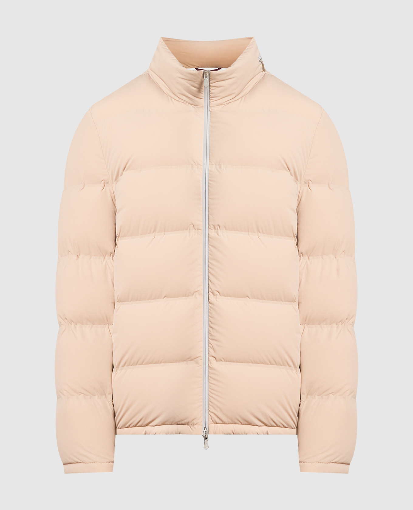 Beige down jacket brunello cucinelli