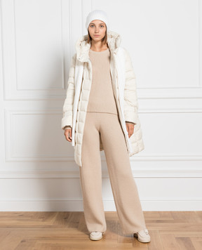 Allude Beige cashmere jumper 23511232