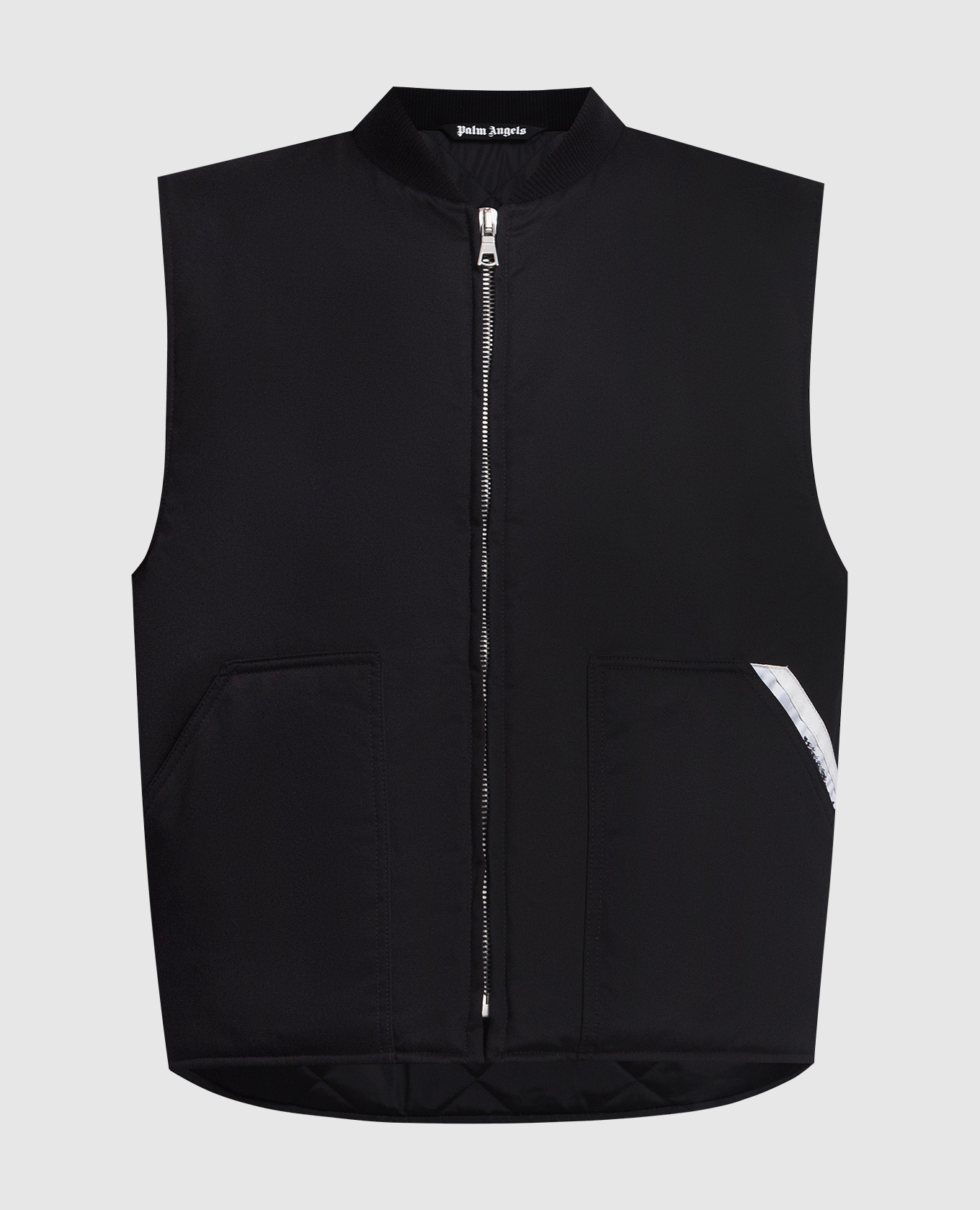 

Black Sartorial Logo Vest Palm Angels
