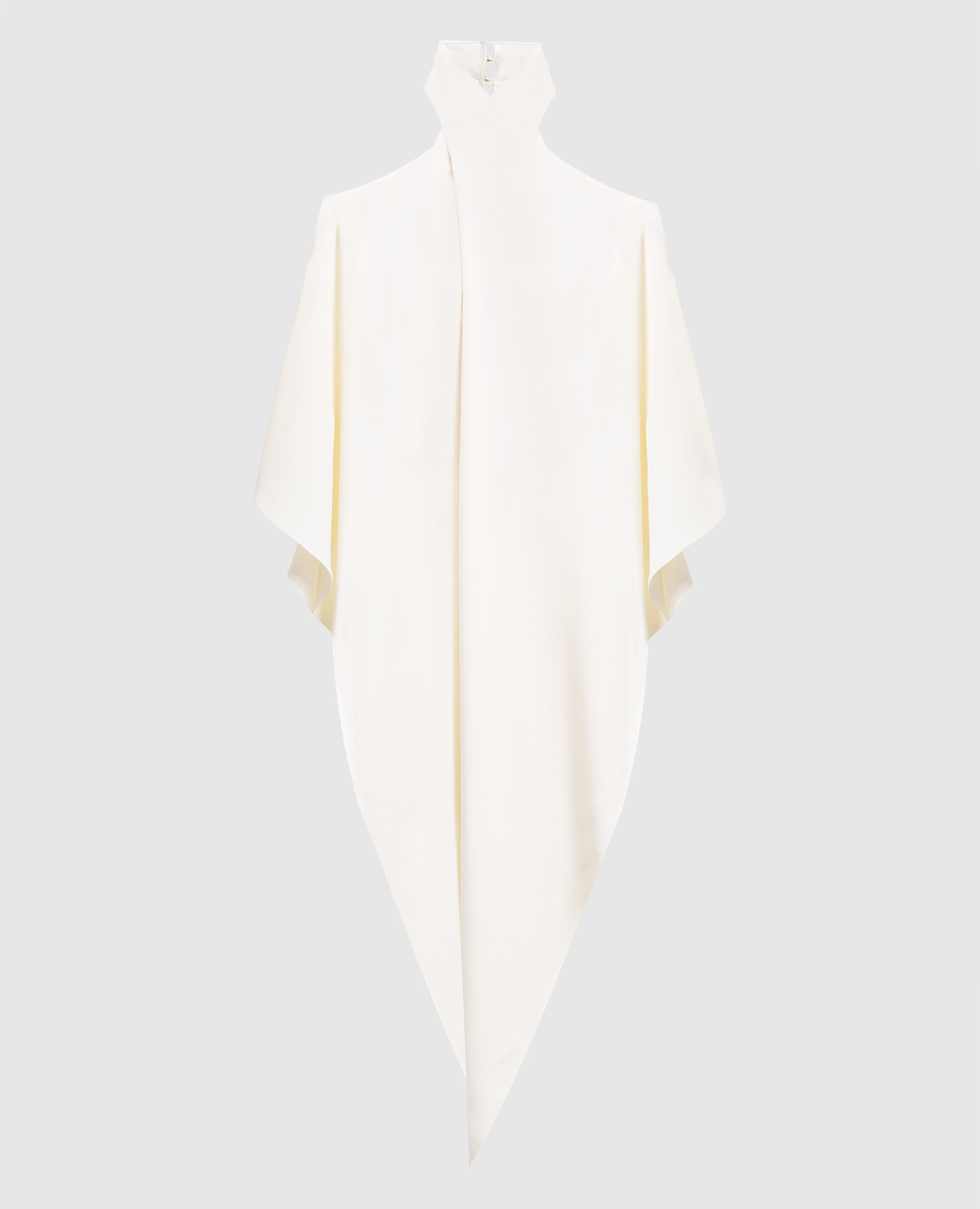 

White blouse of asymmetric cut Taller Marmo