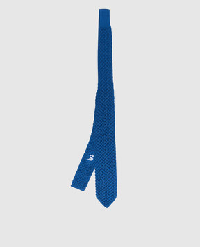 Stefano Ricci Children's blue silk tie YCRM1600SETA