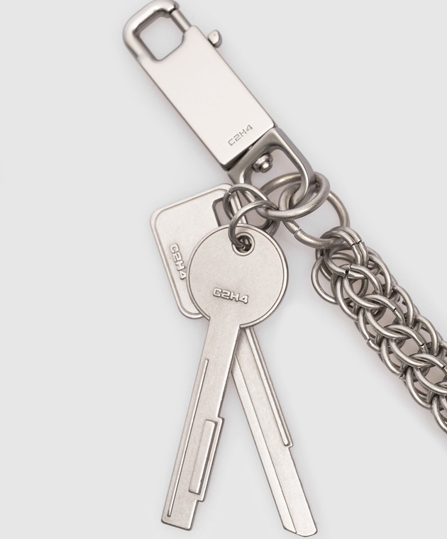 C2H4 - Silver chain for pants R008AC071 - shop with European