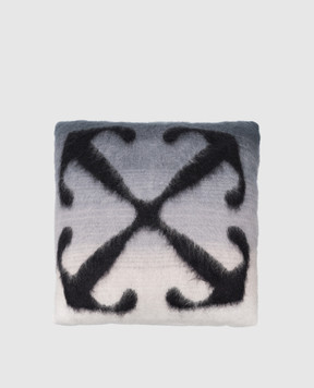 Off-White Pillow with Arrow logo pattern with gradient effect OHZL014G23KNI001