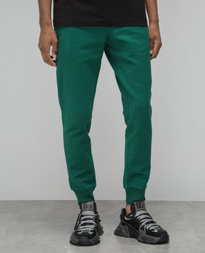 Dolce&Gabbana Green logo joggers GVXQHTG7F2G