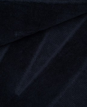 Vilebrequin Blue towel Sand in logo pattern SANC1200m