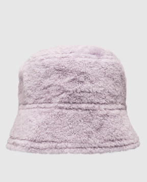Simonetta Ravizza Purple sheepskin panama BGBUCKET
