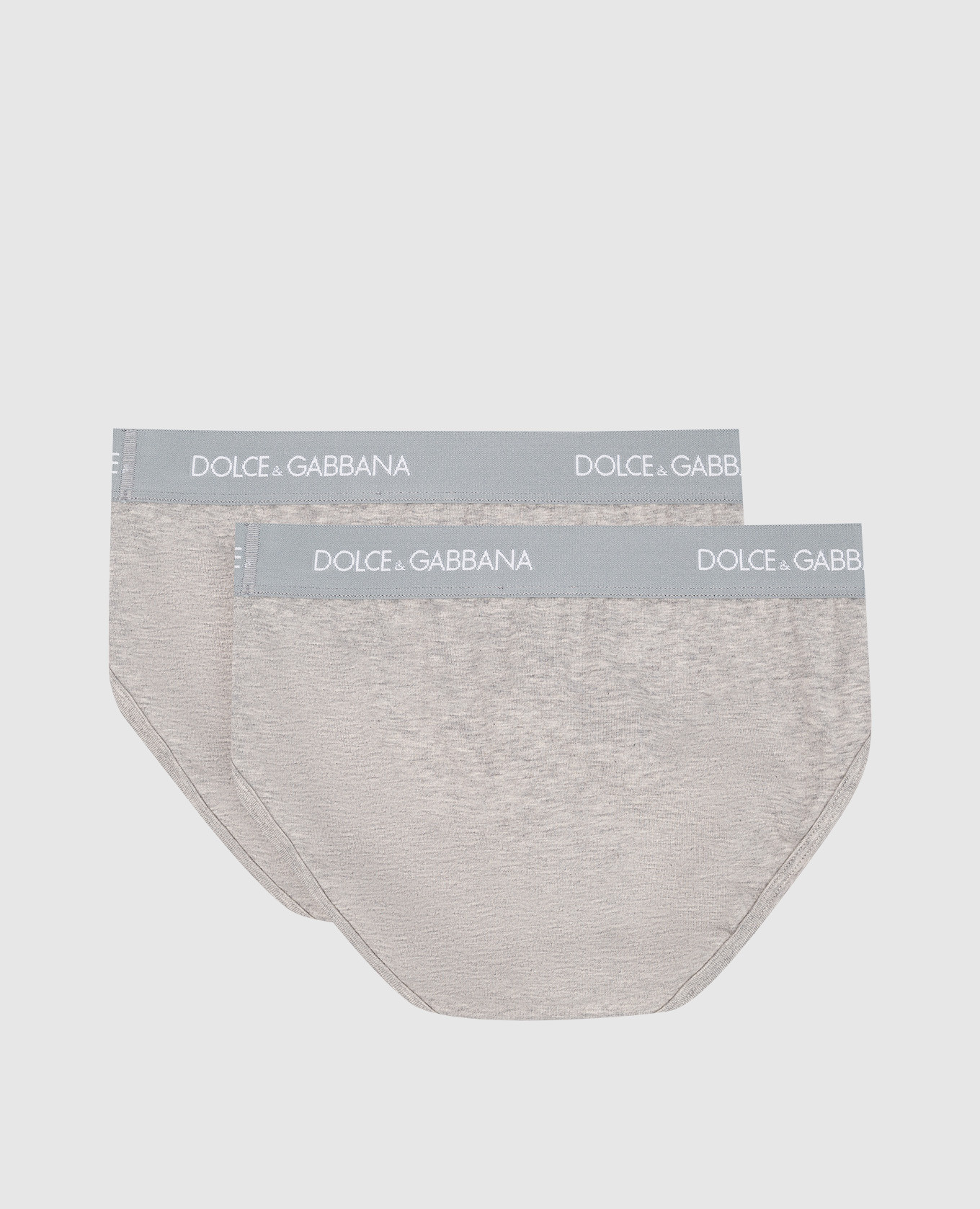 

Children's set of gray briefs with a logo Dolce&Gabbana, Grey