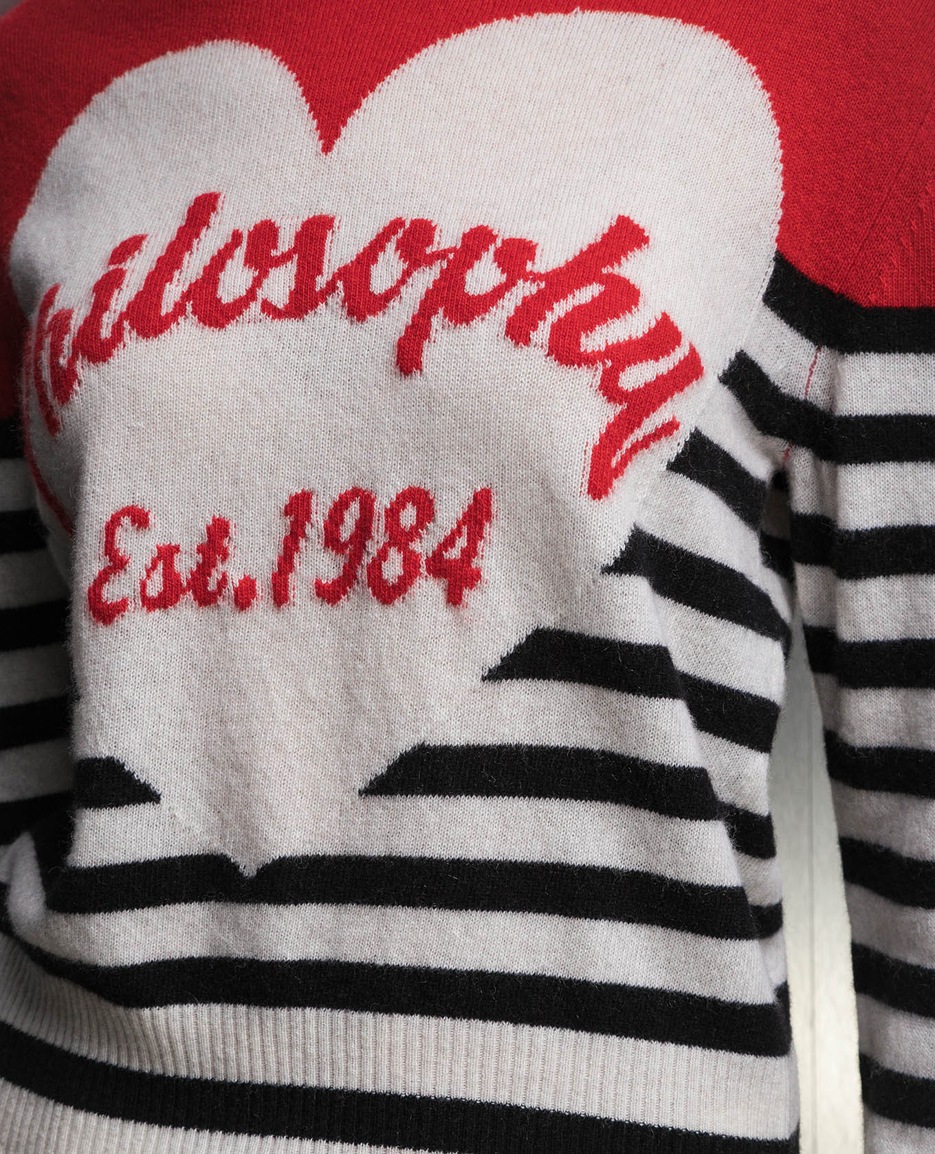 Wool and cashmere logo jumper Philosophy di Lorenzo Serafini 5
