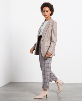 Peserico Beige jacket with lurex S01400J003169