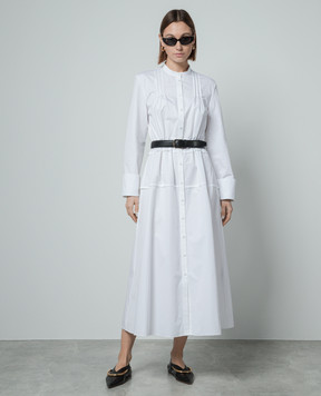 Jil Sander White midi shirt dress J04CT0002J45002