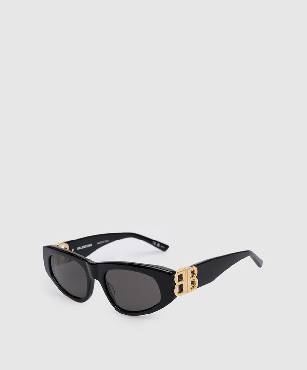 Balenciaga - Black sunglasses with BB logo 570483T0001  display picture 3
