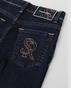 Stefano Ricci Children's dark blue jeans YST04010301859
