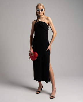 Magda Butrym Black dress with beads DRESS17203424