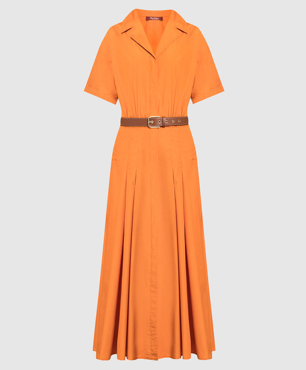 max orange dress Max Mara Creso Maxi Dress | Orange