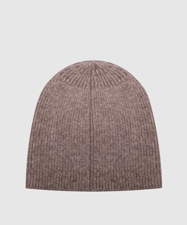 Jan Jan Van Essche - Gray cap #5 made of wool BEANIE5 - shop with