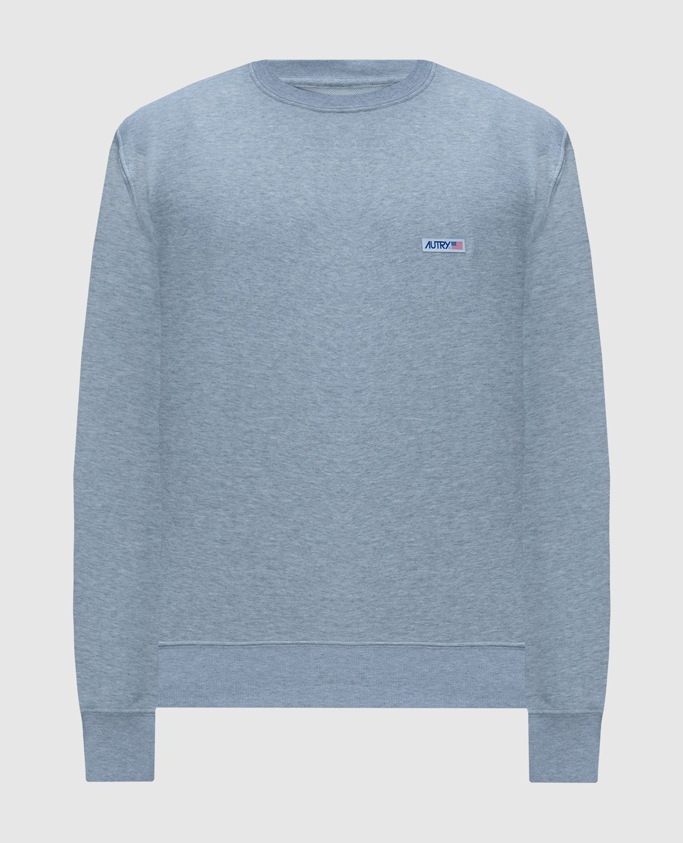 

Gray sweatshirt with logo patch AUTRY, Серый