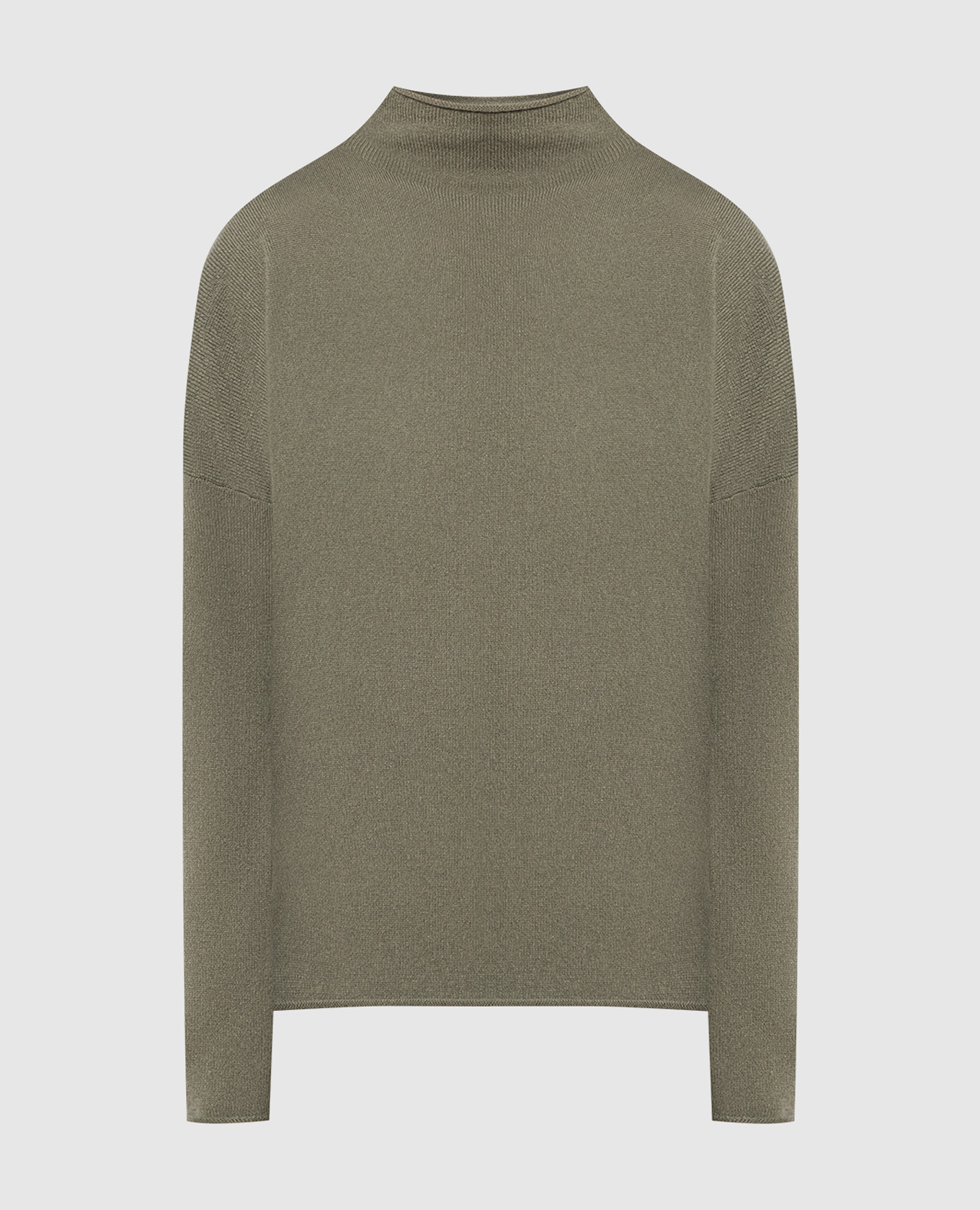 

Khaki cashmere jumper Allude, Хаки