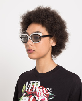 Kuboraum White sunglasses H91 KRSH91CREA000002F