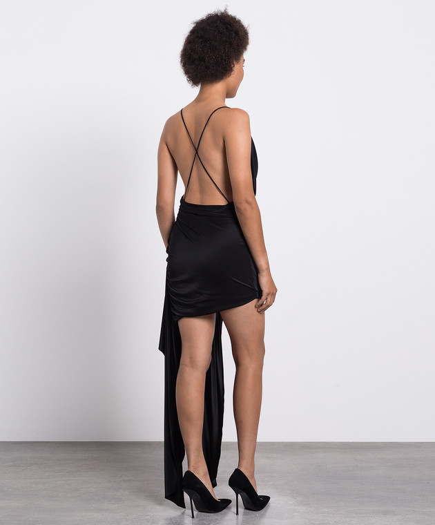 ALEXANDRE VAUTHIER - Black mini dress with an open back 233DR19751406 - shop with Cyprus delivery at Symbol ALEXANDRE VAUTHIER - Black mini dress with an open back 233DR19751406 - shop with Cyprus delivery at Symbol