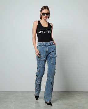 Givenchy Blue flared jeans with pockets BW51345Y8R