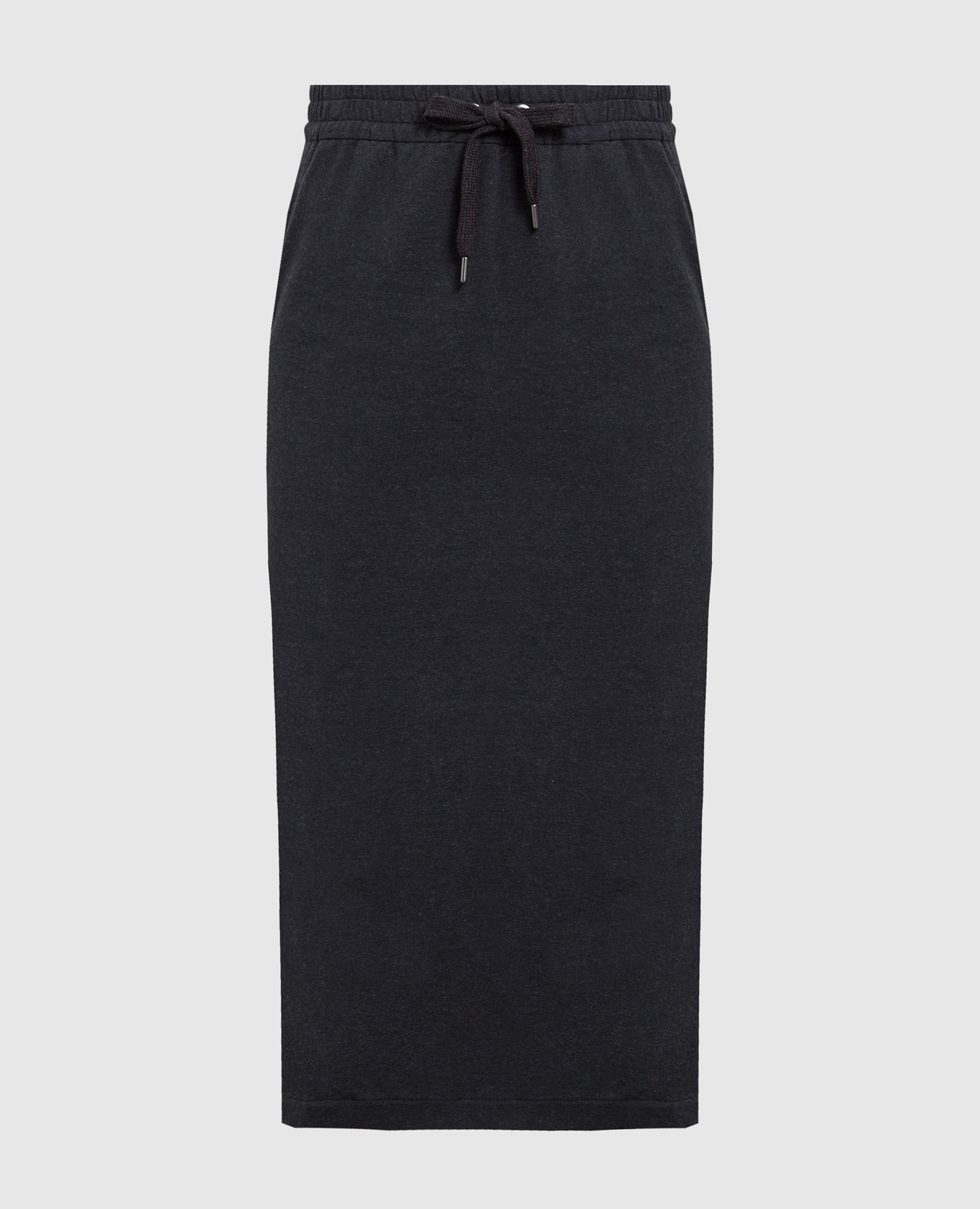 

Graphite slit skirt Brunello Cucinelli, Grey