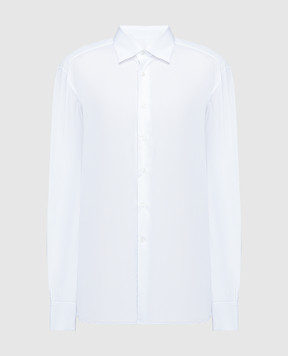 Stefano Ricci White shirt with metallic logo MC007152L1600