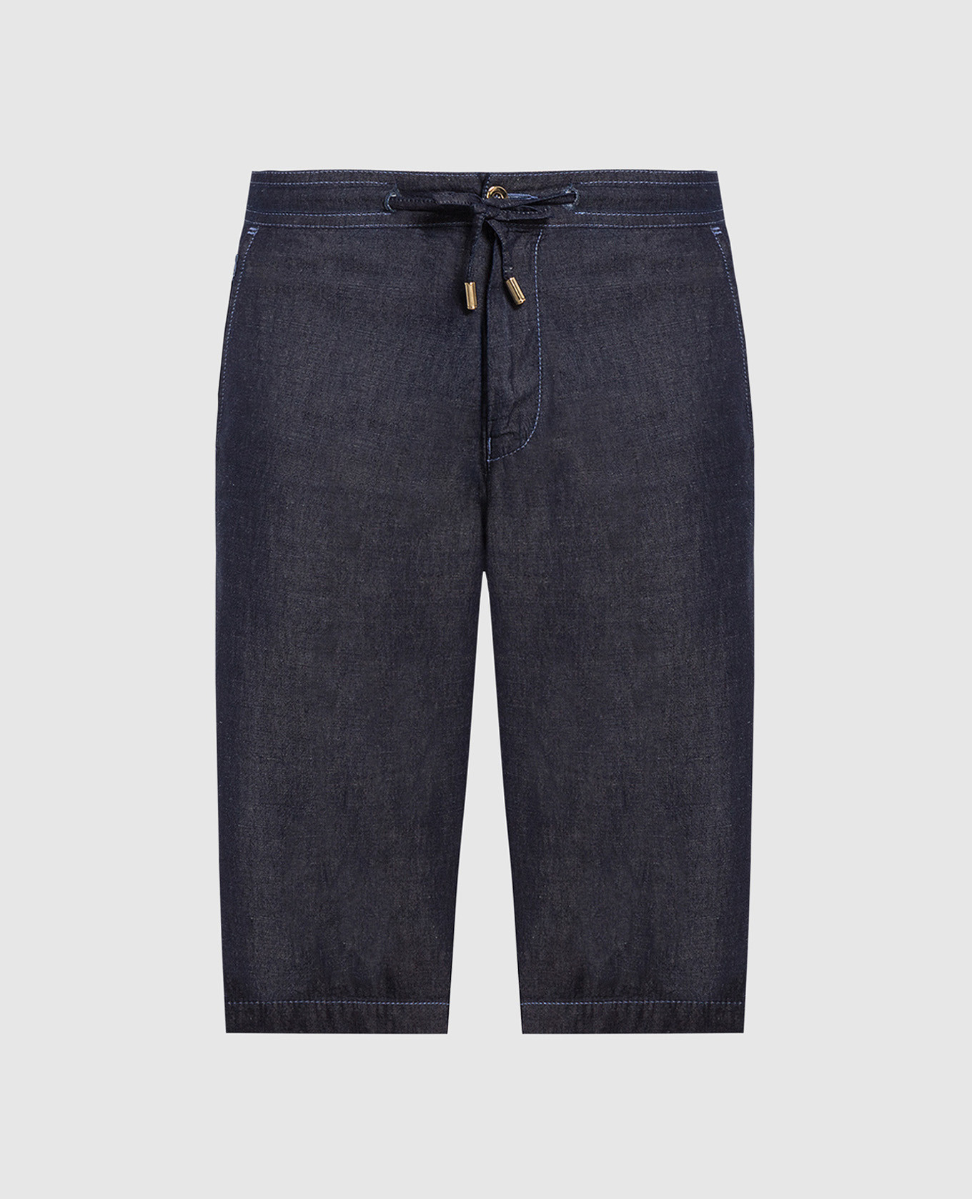 Saturno blue shorts scissor scriptor