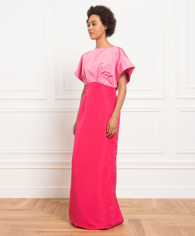 knee length dresses for ladies Carolina Herrera Silk Beaded Gown – The Kit Vintage