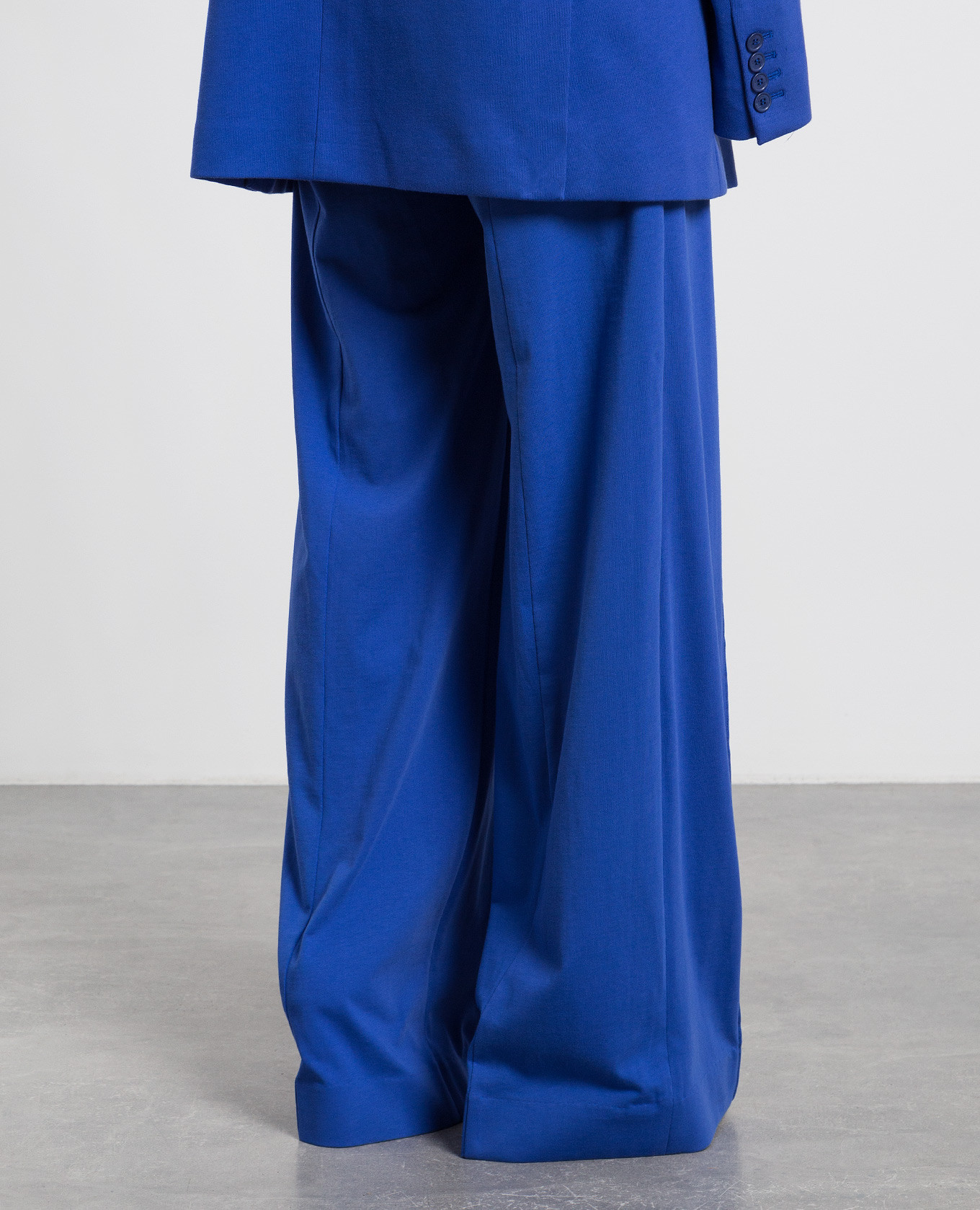 Blue loose fit trousers Vetements 4