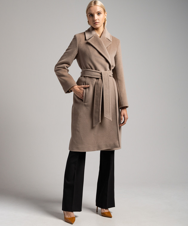 【送料&関税込】Max Mara Studio Asti Coat Max Mara Studio - Asti virgin wool coat black - The Corner