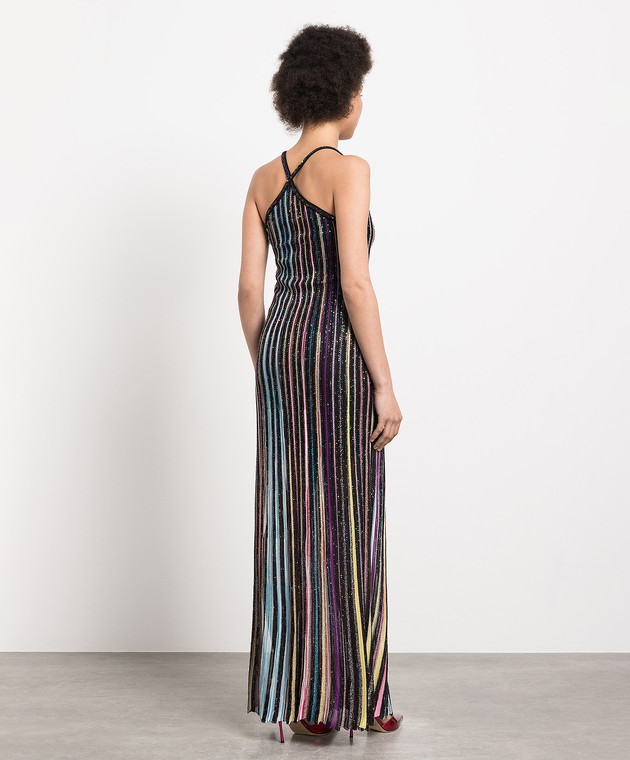 Missoni - Black dress with sequins in a stripe DS23SG4MBK023R - shop with  European delivery at Symbol