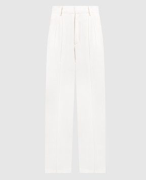 Giuseppe Di Morabito Milano White pants made of wool PF23073PA229