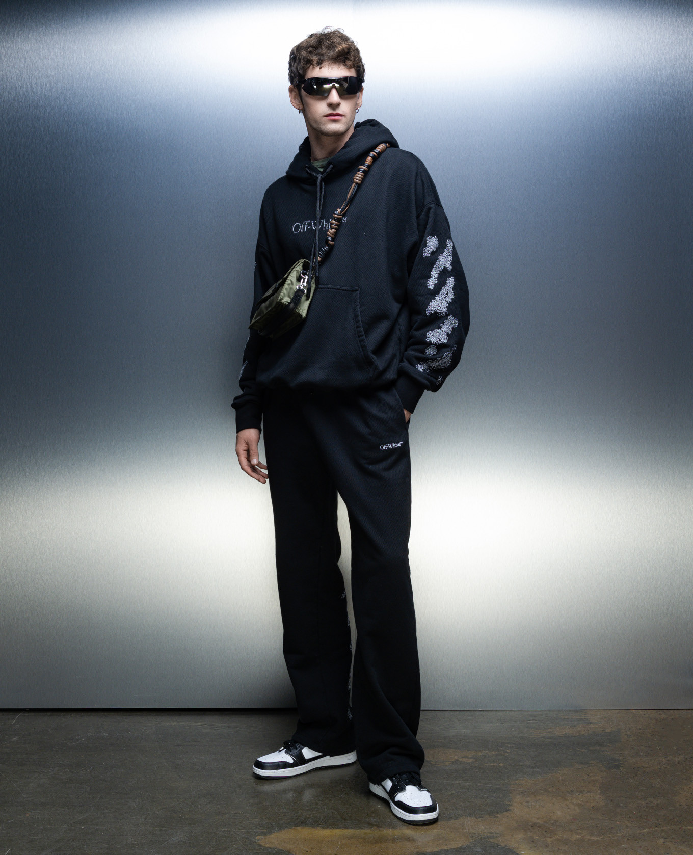 

Black sweatpants with logo Off-White