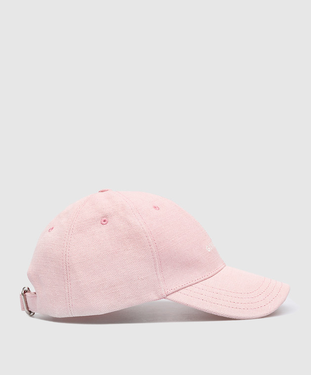 Givenchy - Pink cap with logo embroidery BPZ022P0NQ - shop with